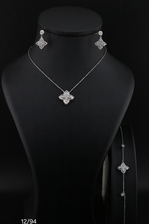 ست نقره روبرتوکوئین با صدف طبیعی