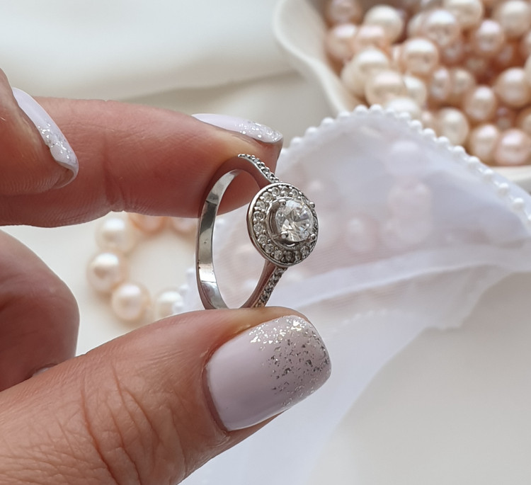 انگشتر حلقه نقره