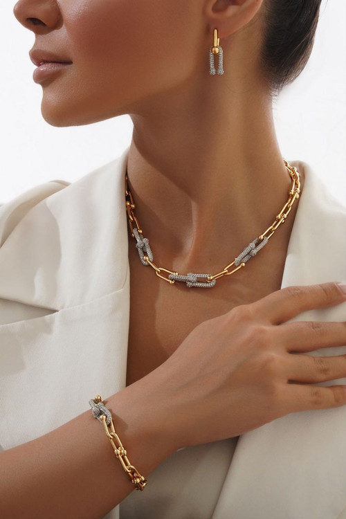 سرویس تیفانی طلایی مشابه طلا