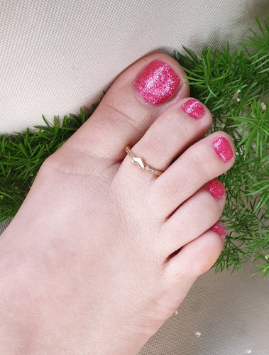 انگشتر پا و یا بند انگشتی ظریف