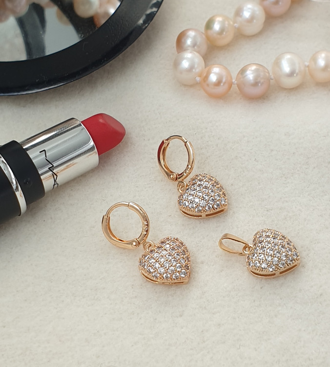 نیم ست قلب ظریف