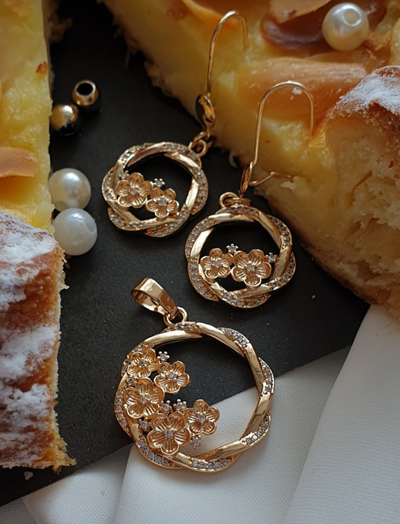 نیم ست زنانه فلاور