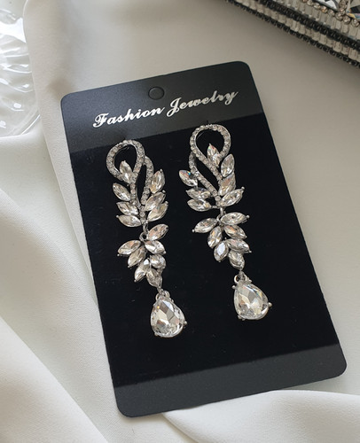 گوشواره زنانه جواهری