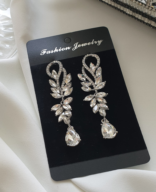 گوشواره زنانه جواهری