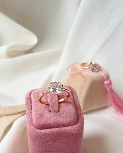 انگشتر ژوپینگ تک نگین