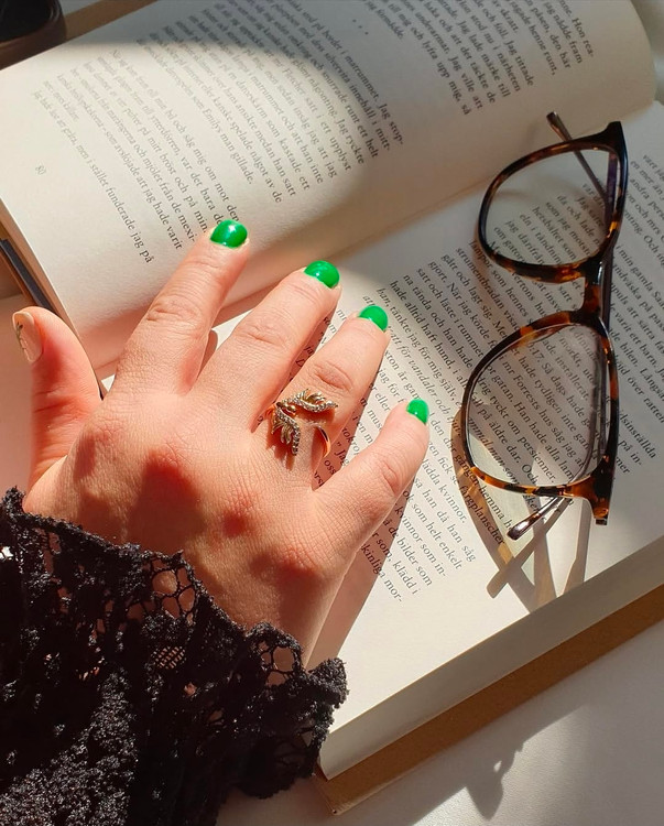 انگشتر طلایی مدل فرشته