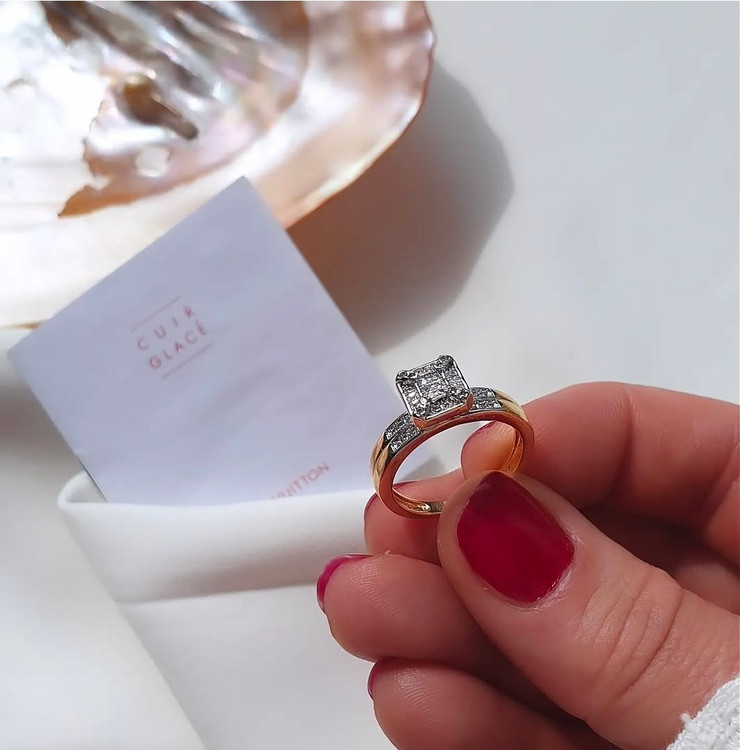 انگشتر ژوپینگ طرح طلا