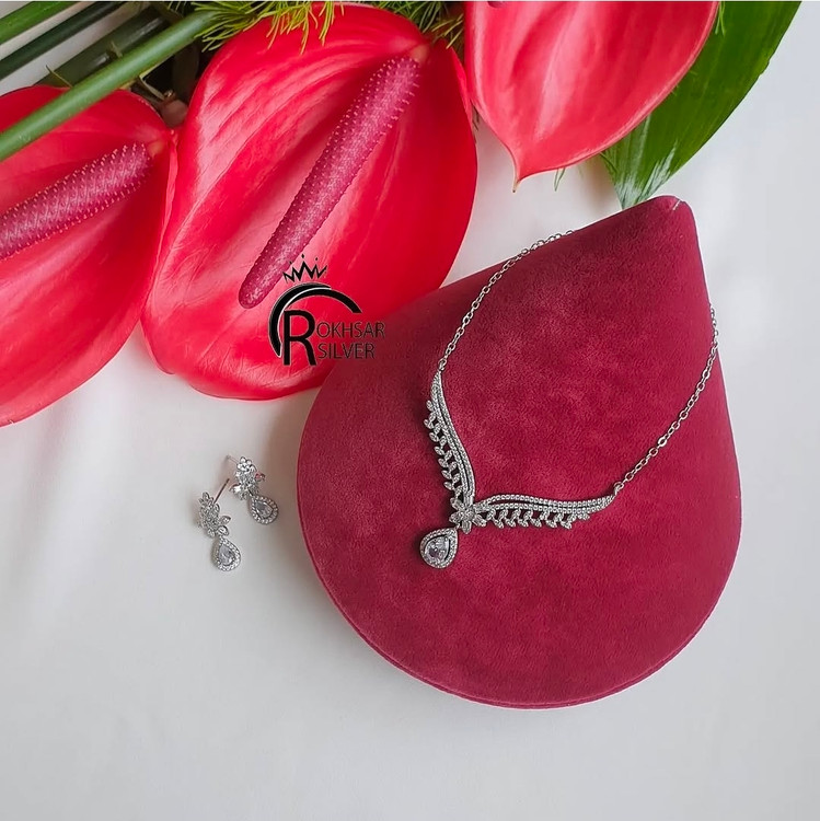 نیم ست آبکاری رودیوم و ضدحساسیت