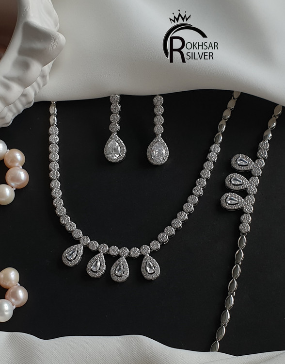 سرویس جواهری فول نگین