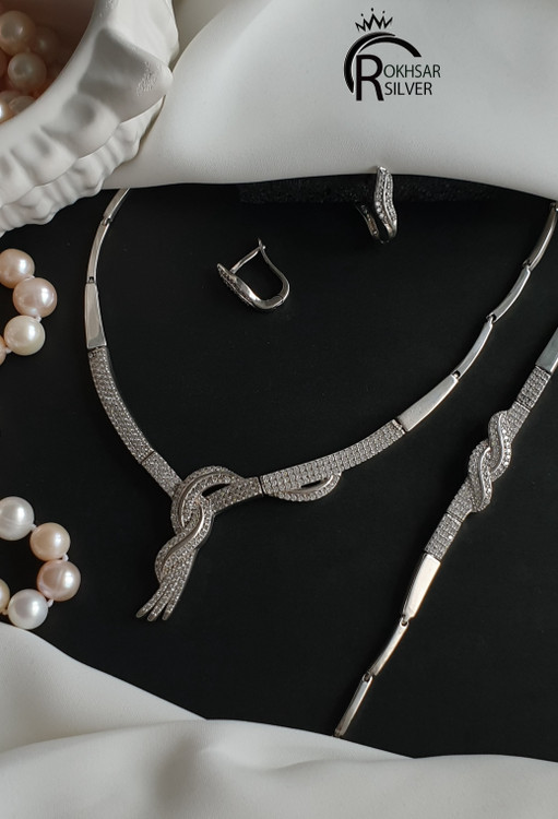 سرویس نقره ۹۲۵نگیندار