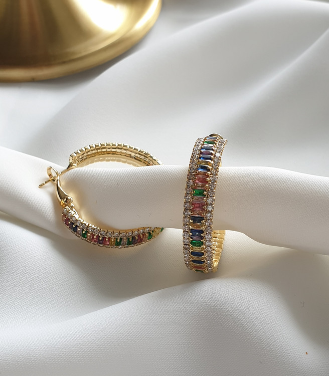 گوشواره دخترانه حلقه