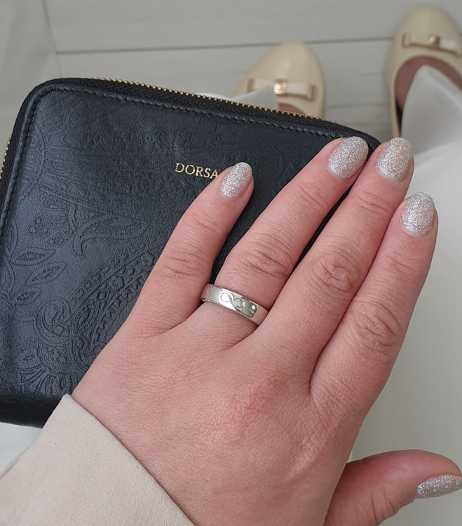 حلقه مینیمال نقره