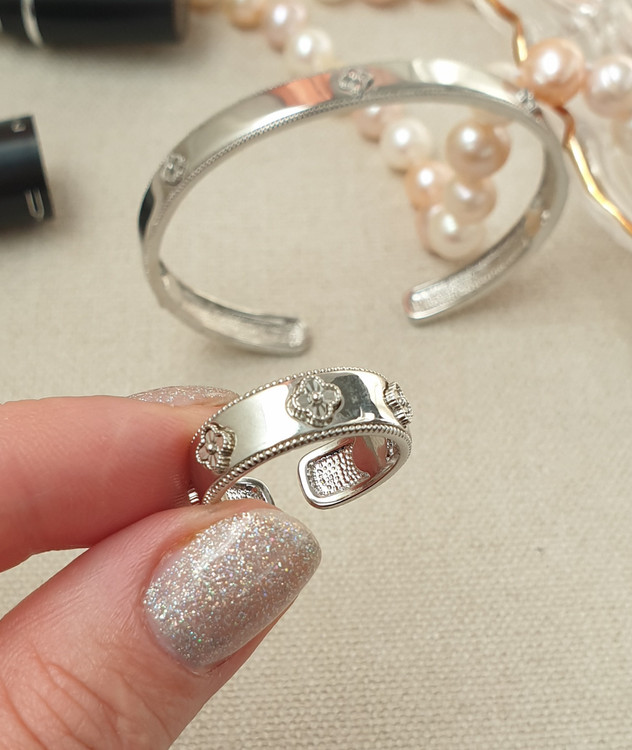 انگشتر ونکلیف استیل