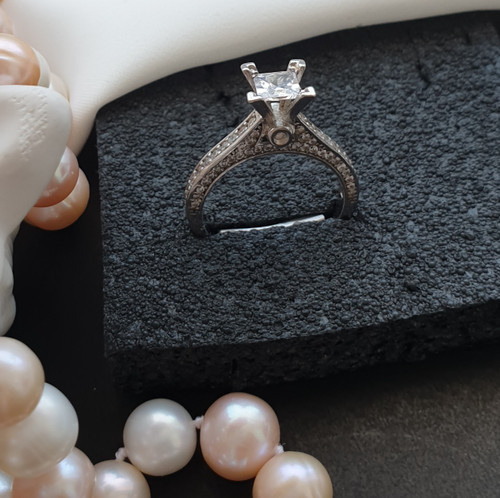 انگشتر نامزدی نقره