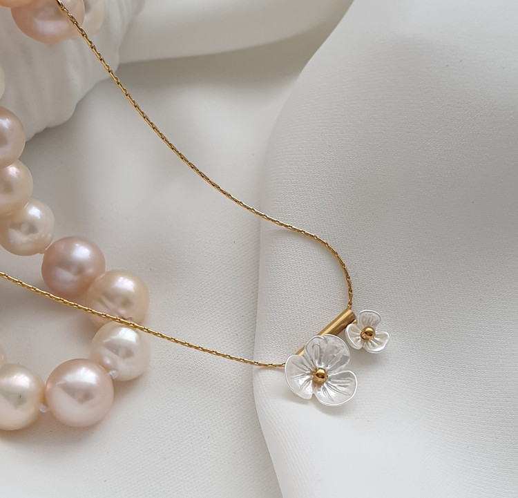 زنجیر پلاک دخترانه مینیمال