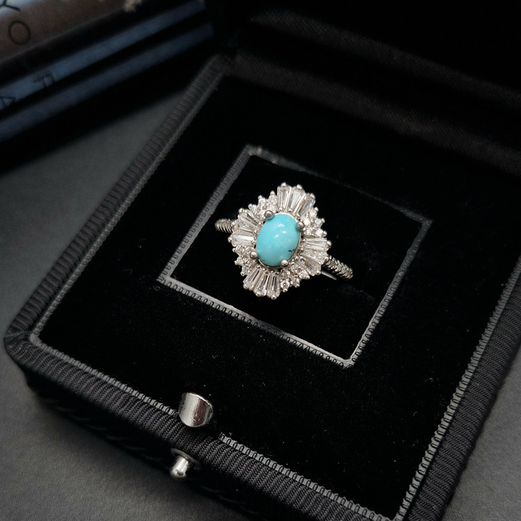 انگشتر نقره فیروزه