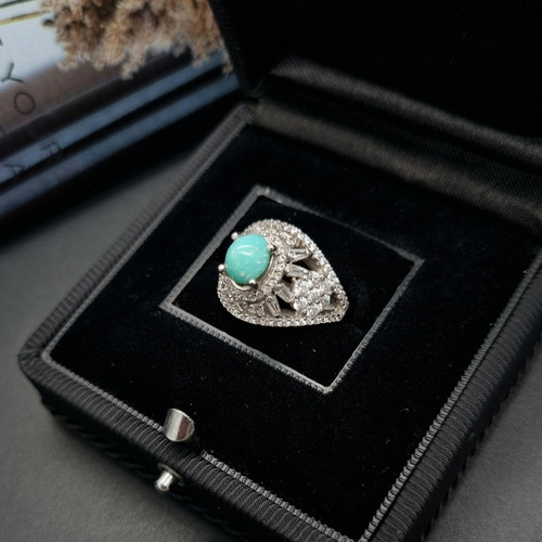 انگشتر نقره فیروزه اصل