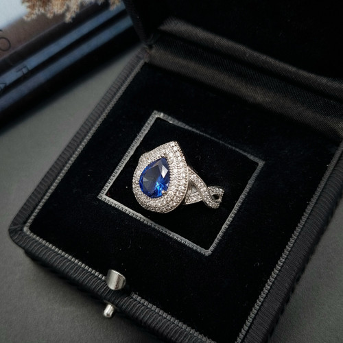 انگشتر نقره جواهری