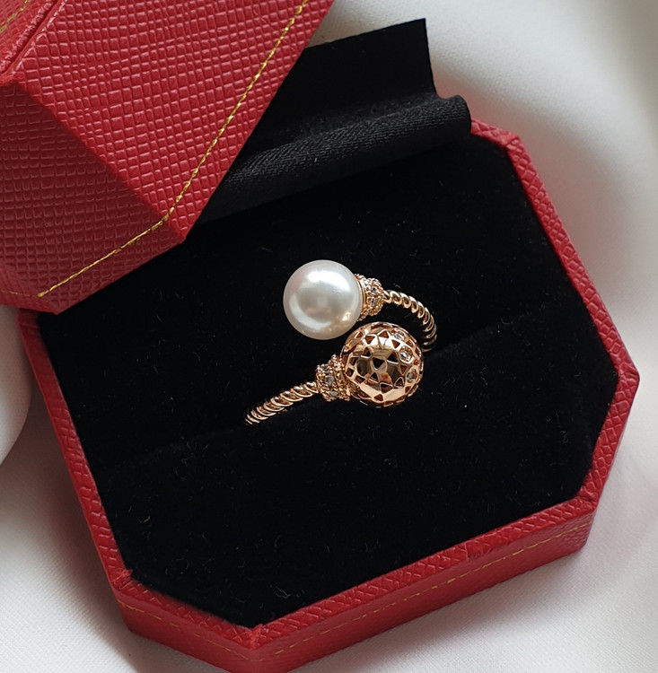 انگشتر ترند مروارید