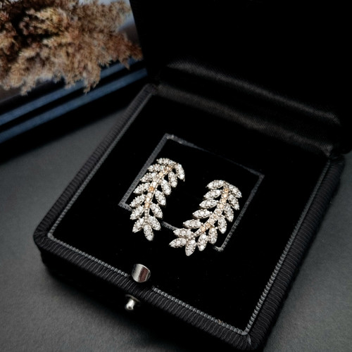 گوشواره نقره برگ