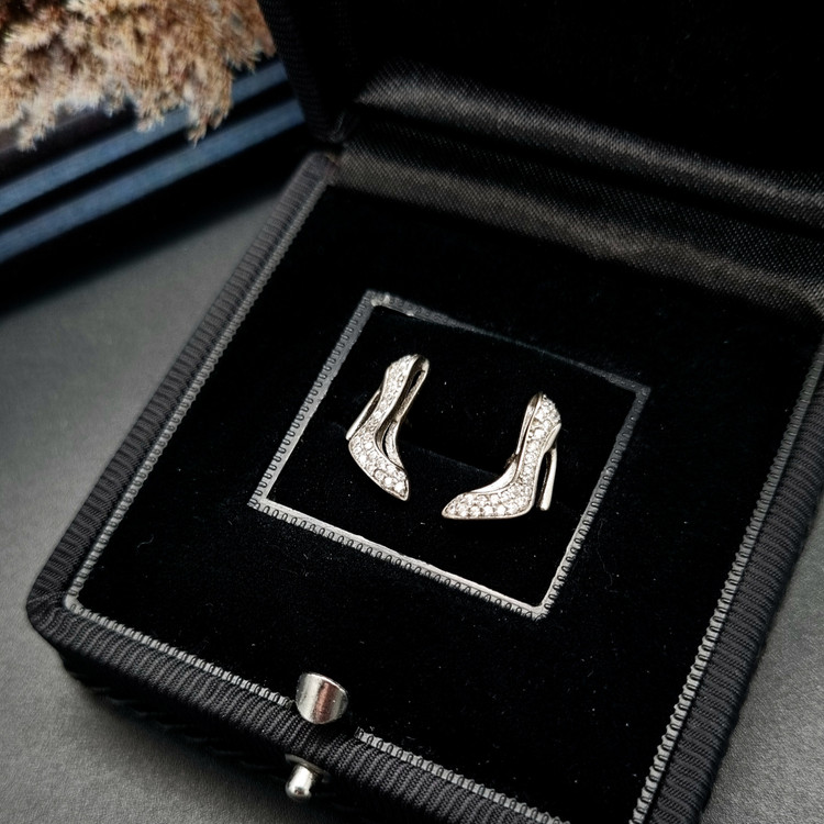 گوشواره نقره کفش مجلسی