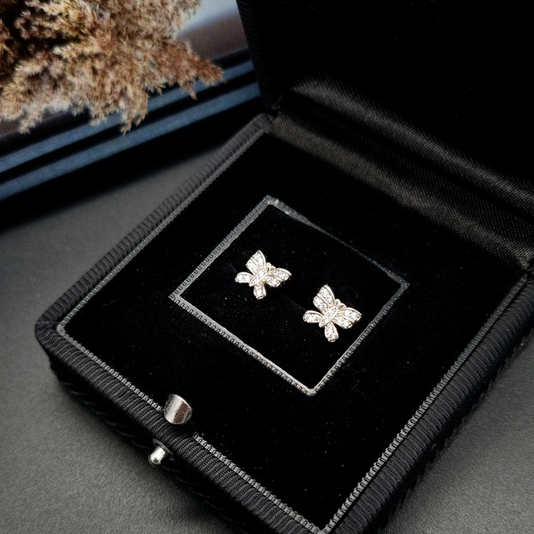 گوشواره پروانه نقره