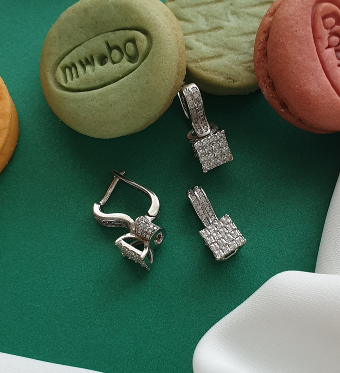 نیمست زنانه نقره شبیه طلا