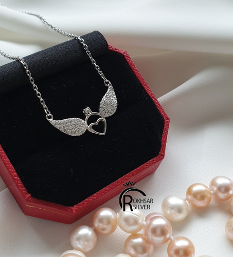 گردنبند نقره بال فرشته