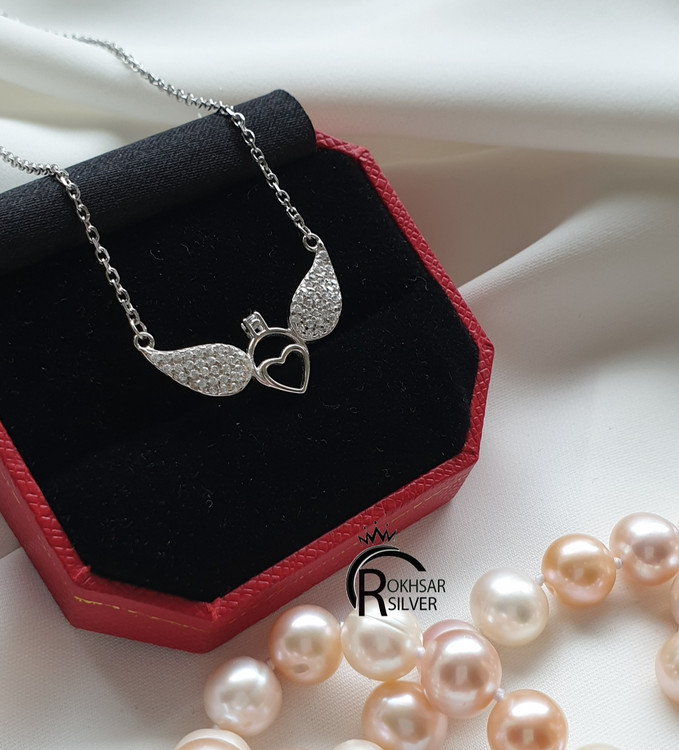 گردنبند نقره بال فرشته