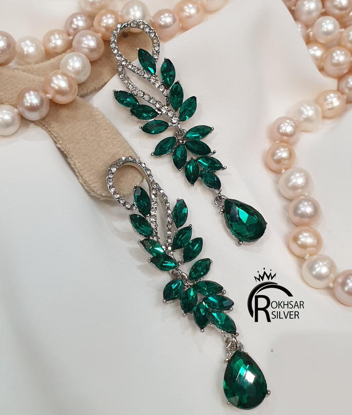 گوشواره مجلسی نگیندار